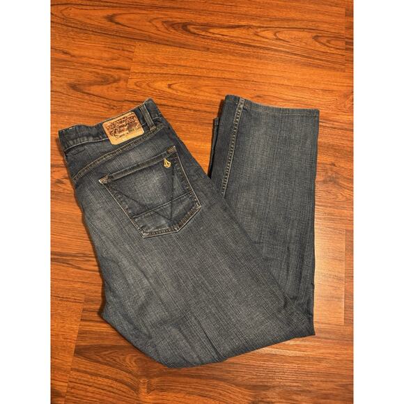Genuine Volcom Brand Jeans Blue Denim Size 34 - Picture 1 of 9